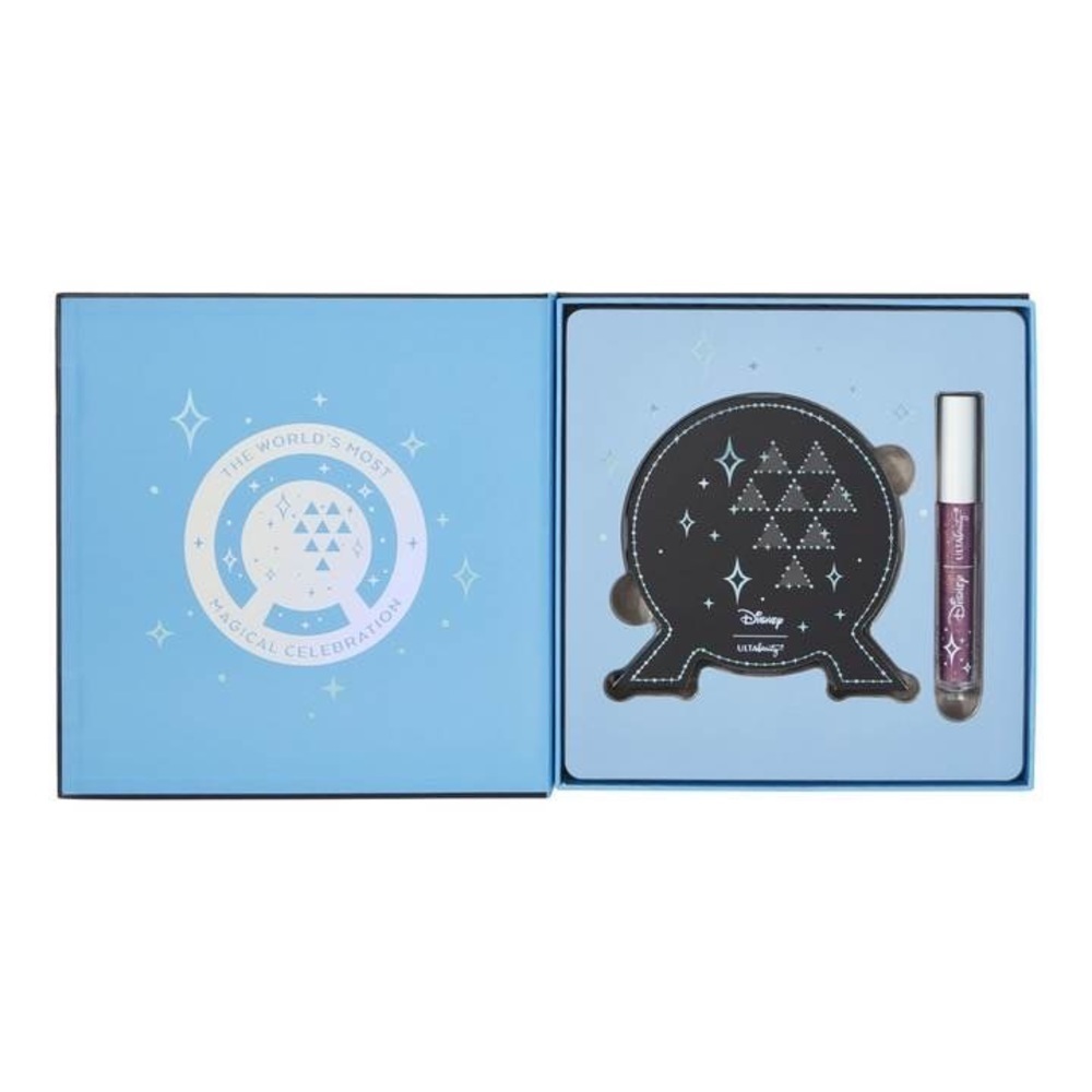 NEW Disney X Ulta Beauty Epcot Eyeshadow and Lip Gloss Set